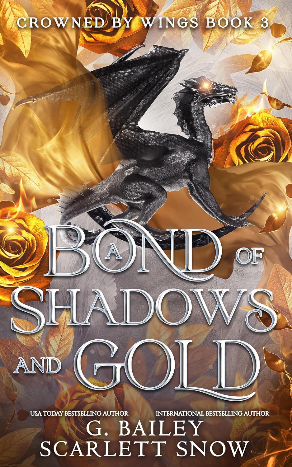 Cover of A Bond of Shadows and Gold by G. Bailey and Scarlett Snow