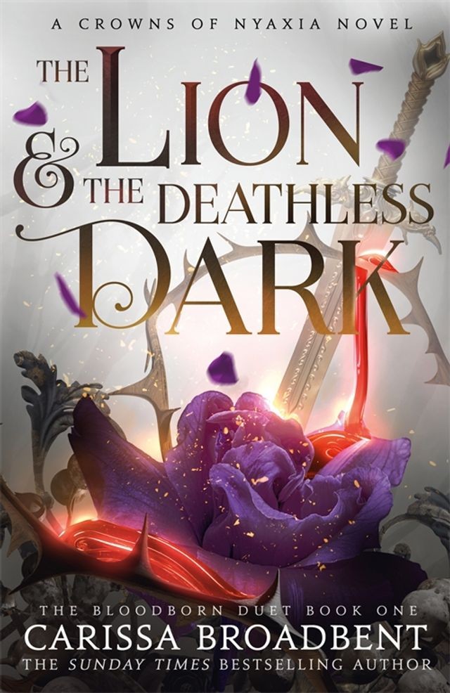 Cover of The Lion and the Deathless Dark by Carissa Broadbent